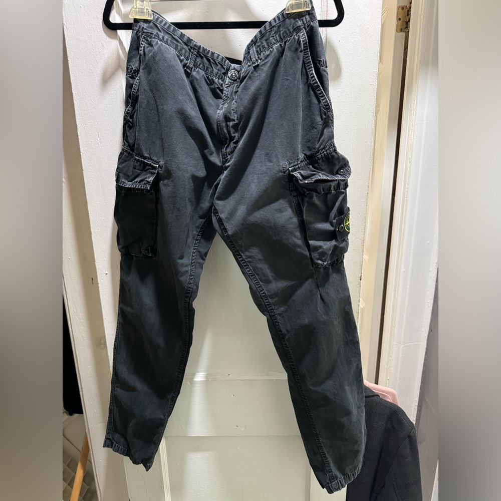 Stone Island Slim-Fit Cargo Pants Black Sz 32